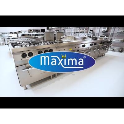 Maxima Grilovací deska Heavy Duty - poloviční drážka Chrome - dvojitá - hloubka 70 cm - elektrická |  09395049